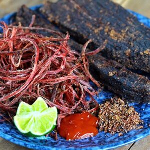Thịt trâu gác bếp - Đặc sản vùng Tây Bắc